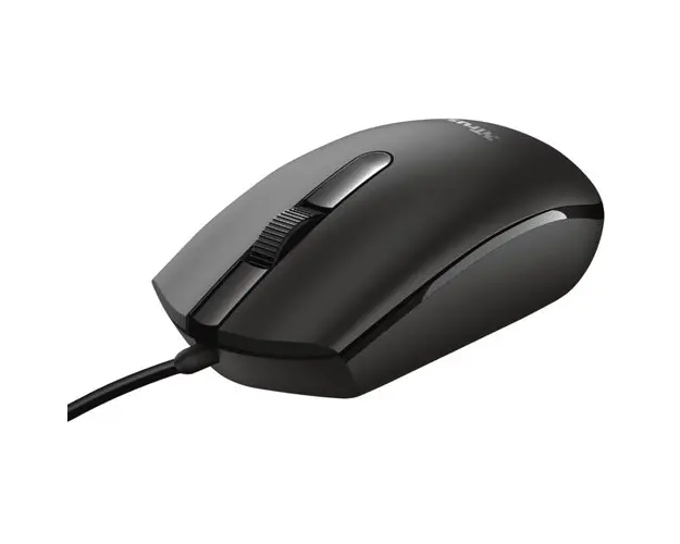 Mouse Optic Trust Basi, USB (Negru)