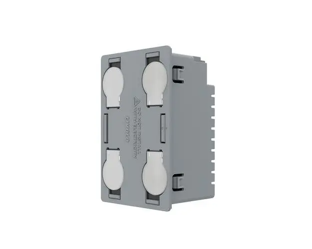 Modul intrerupator cvadruplu cap scara / cruce cu touch Livolo, standard Italian