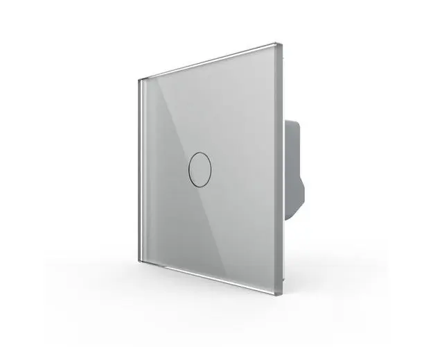 Intrerupator Simplu LIVOLO cu Touch  Serie Noua (Gri)