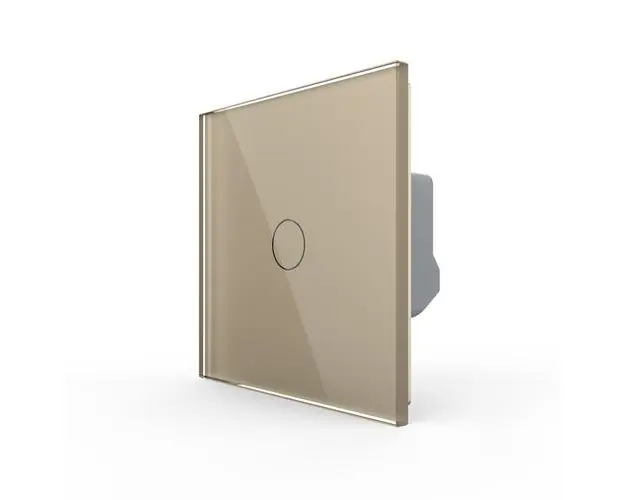 Intrerupator Simplu LIVOLO cu Touch  Serie Noua (Auriu)