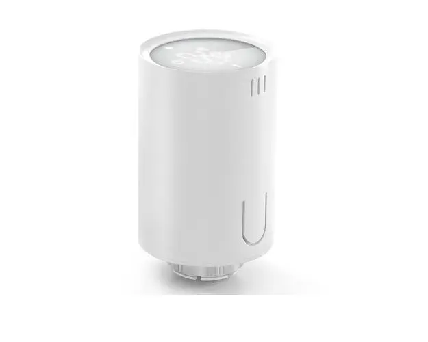 Cap termostatic inteligent pentru calorifer Meross MTS150, Control aplicatie, Wi-Fi (Alb)