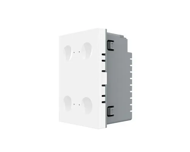 Modul intrerupator cvadruplu cap scara / cap cruce cu touch Livolo standard Italian, Serie noua (Alb)