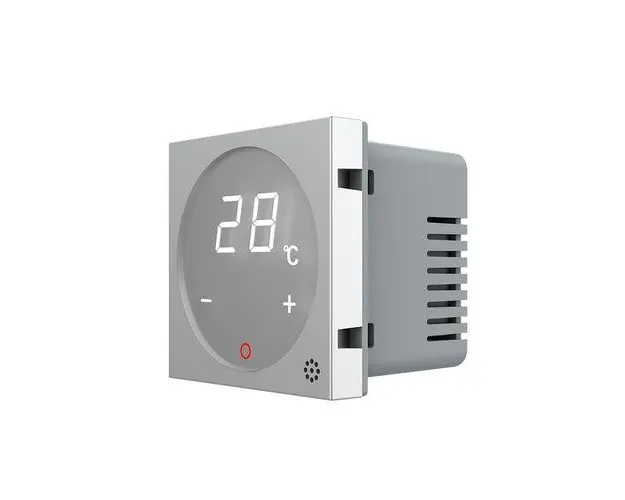 Modul termostat Livolo pentru sisteme de incalzire electrice  Serie noua (Gri)