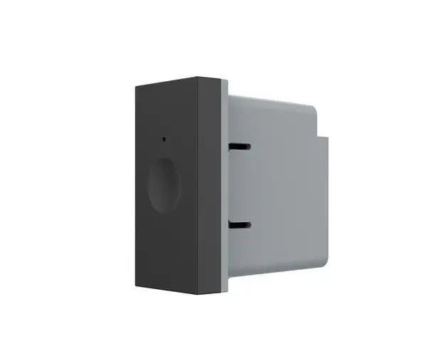 Modul intrerupator simplu cu touch Livolo 1M standard Italian, Serie noua (Negru)