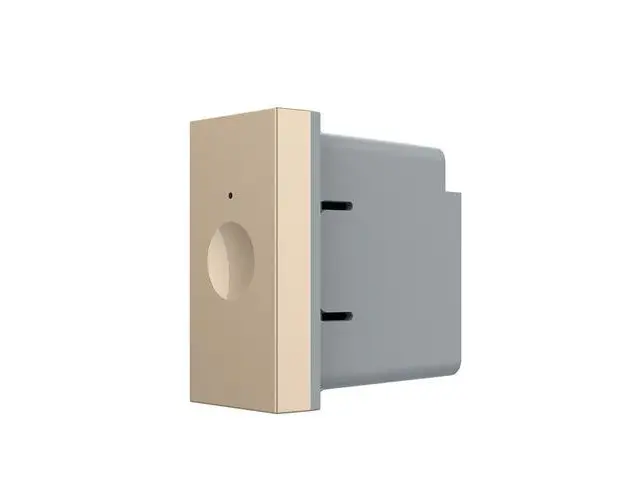 Modul intrerupator simplu cu touch Livolo 1M standard Italian, Serie noua (Auriu)