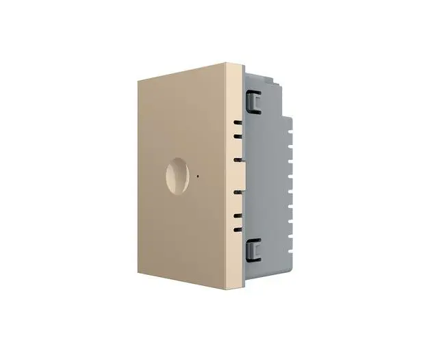 Modul intrerupator simplu cu touch Livolo standard Italian, Serie noua (Auriu)