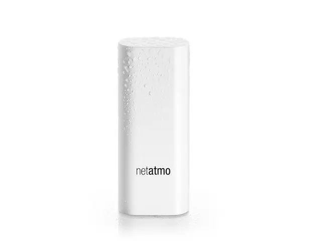 Pachet 3 senzori de miscare Netatmo Tags, Pentru exterior & interior, Wireless, Compatibil cu Netatmo Welcome (Alb)