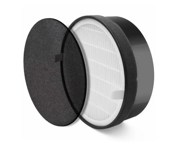 Set 2 filtre de rezerva pentru Purificatorul de aer Levoit LV-H132, Nylon, Hepa & Carbon activ, 3 in 1