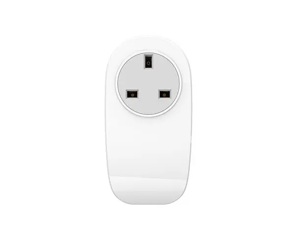 Priza inteligenta Owon, 10 A, Conectivitate ZigBee, Control aplicatie, Programare (Alb)