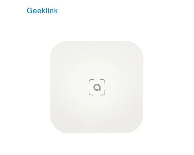 Telecomanda inteligenta touch cu un buton, invatare scene Geeklink (Alb)