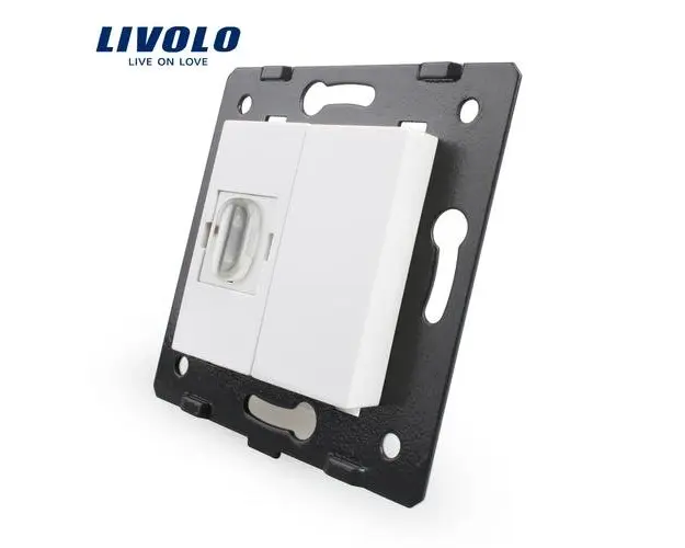 Priza HDMI Livolo (Alb)