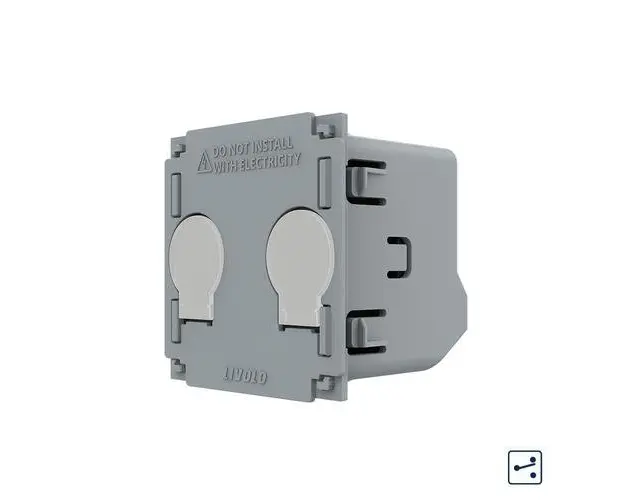 Modul intrerupator dublu cap scara / cruce cu touch LIVOLO