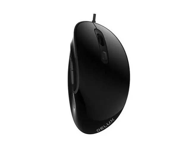 Mouse gaming Delux M618SEU, USB, 1600 DPI (Negru)