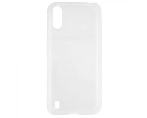 Husa de protectie Lemontti Silicon pentru Samsung Galaxy A01, Transparent