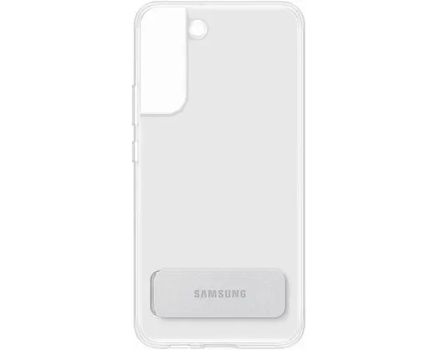 Husa de protectie Samsung Clear Standing pentru Galaxy S22 PLUS, Transparent
