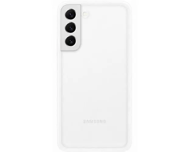 Husa de protectie Samsung Frame pentru Galaxy S22 PLUS, White