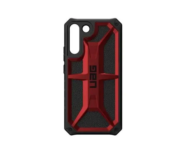 Carcasa UAG Monarch compatibila cu Samsung Galaxy S22 Plus Crimson