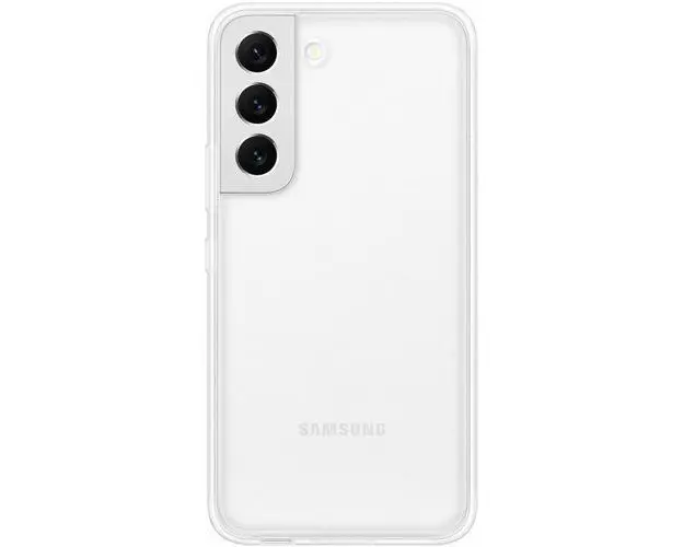 Husa de protectie Samsung Frame Cover pentru Galaxy S22, Transparent