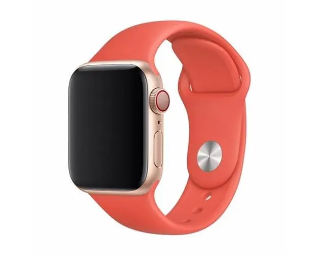 Curea Devia Deluxe Series Sport pentru Apple Watch 38mm / 40mm, Necatrine, silicon