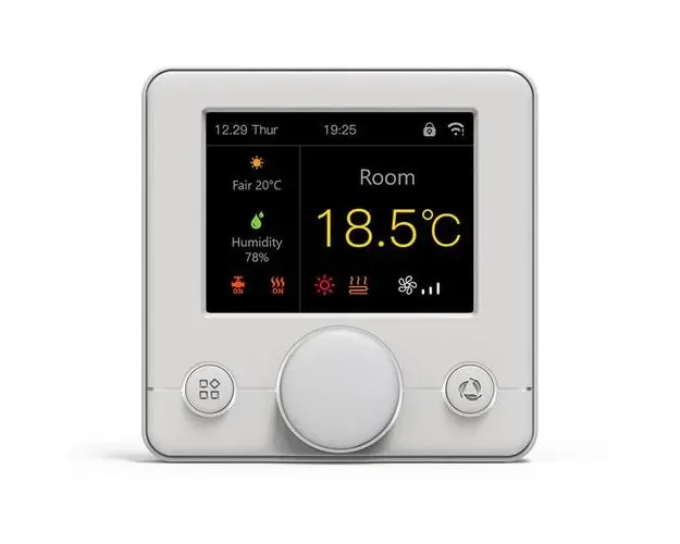 Termostat pentru incalzire electrica in pardoseala BeOk TCR7-WIFI-EP(16A)
