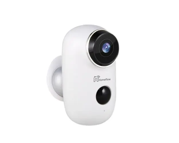 Camera de supraveghere inteligenta Wireless Homeflow C-6002, Comunicare bidirectionala, Detectie miscare