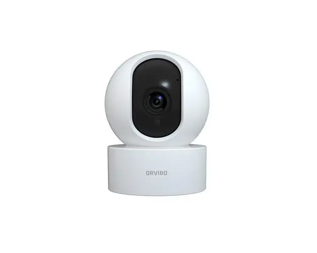 Camera de supraveghere Smart interior ORVIBO, infrarosu, Wireless Video, Two Way Audio, Baby monitor, Cloud, Full HD 1080p, Detectare miscare, Alarma, card 128 GB, Alb, SC32PT