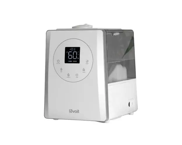 Umidificator de Aer Levoit LV600S SMART HYBRID, WI-FI Ultrasonic, Rezervor 6l, Super Silentios, Aromaterapie, Functie AUTO, Autonomie 36 Ore