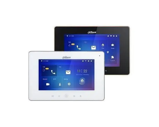 Monitor videointerfon Dahua VTH5221DW-S2, LCD 7, Rezolutie 1024x600, Slot SD, Wi-Fi, PoE