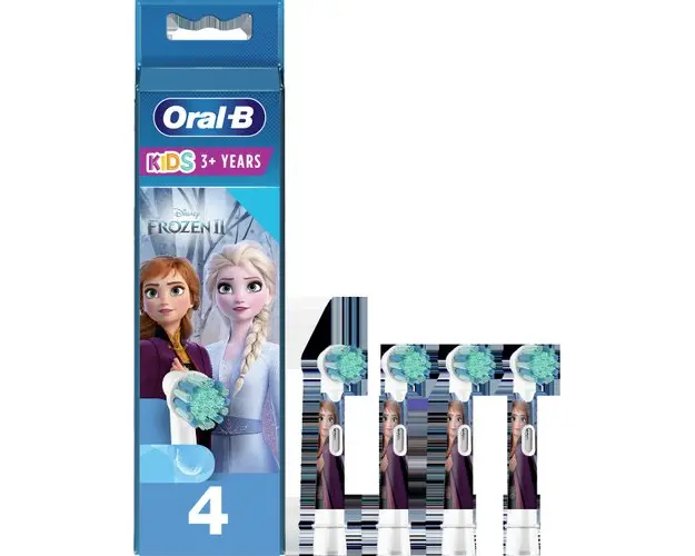 Rezerve periuta de dinti electrica pentru copii Oral-B Frozen, 4 buc