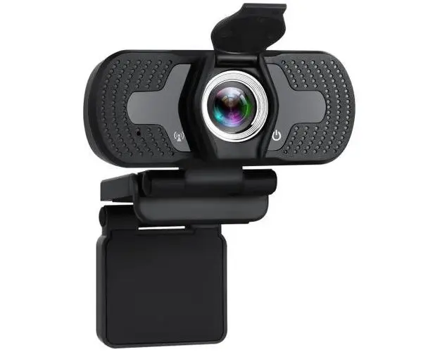 Camera web Tellur Full HD, 2MP, autofocus, microfon, Negru