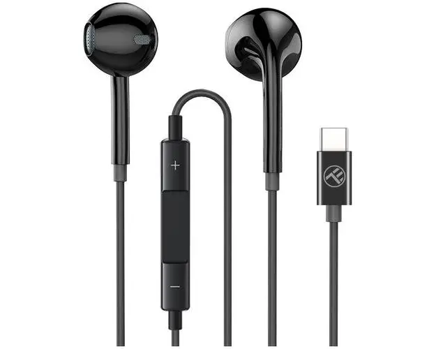 Casti in-ear Tellur Basic Urbs, Type-C, negru