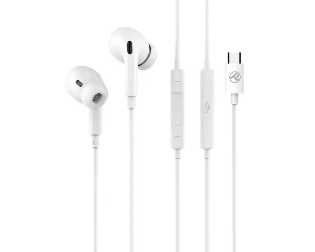 Casti in-ear Tellur Attune, Type-C, alb