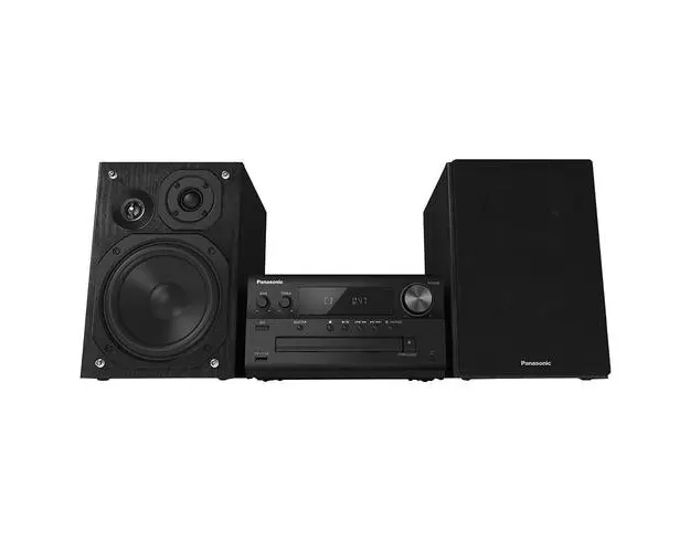 Microsistem audio Panasonic SC-PMX90EG-K, 120W, BT, USB, Difuzoare 3 cai, AUX (Negru)