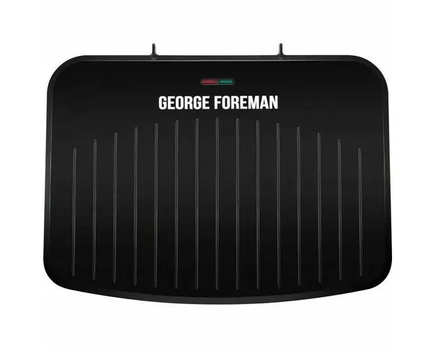 Gratar electric George Foreman Fit Large 25820-56, 2400 W, Invelis antiaderent, Incalzire rapida, Negru