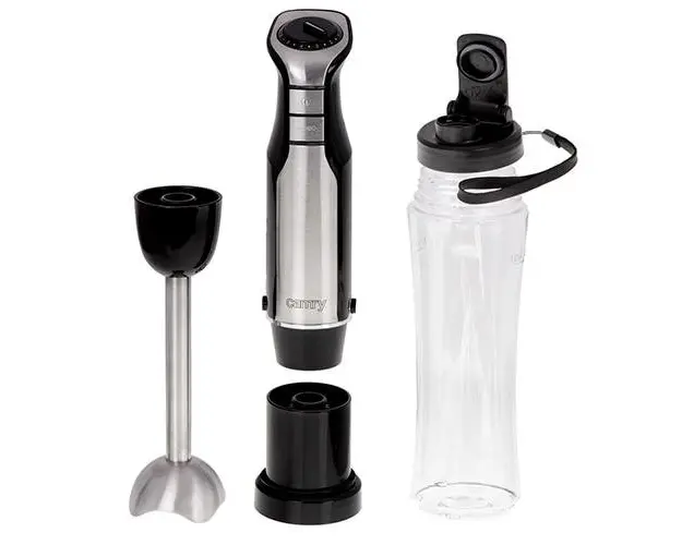 Blender Camry CR 4615 cu 1 recipient portabil cu capac pentru Smothie, Putere 700 W