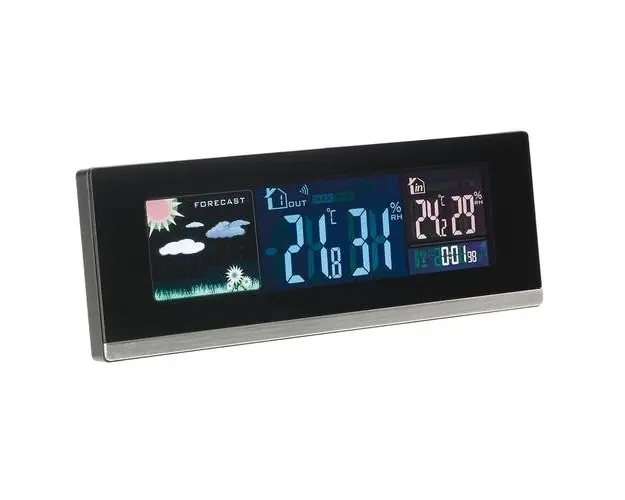 Statie meteo Clip Sonic SL251, termometru interior-exterior