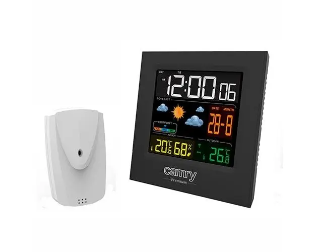 Statie meteo cu ceas, alarma si termometru, Camry CR 1166