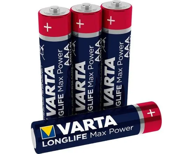 Baterii Alcaline VARTA Max Tech AAA, 4 buc