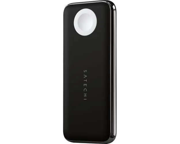 Acumulator extern Satechi Quatro Wireless, 10000 mAh (Negru)