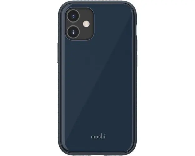 Husa de protectie Moshi iGlaze Slim Hardshell Case pentru iPhone 12 mini, Blue