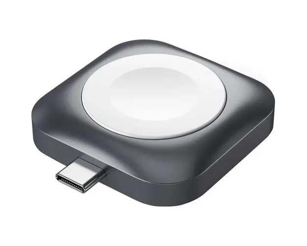 Incarcator Wireless Satechi Magnetic, pentru Apple Watch, 5W (Negru)