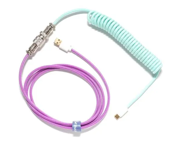 Cablu de date Ducky MK Frozen Llama, USB - USB-C, 1.8m