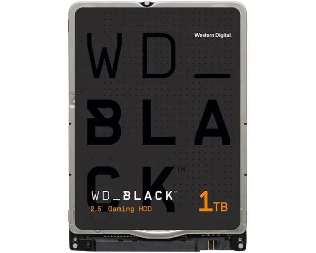 HDD Laptop Western Digital Black 1TB, 7200RPM, 64MB , SATA III