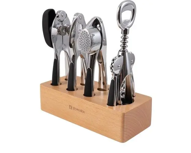 Set ustensile bucatarie, 5 piese - Zokura