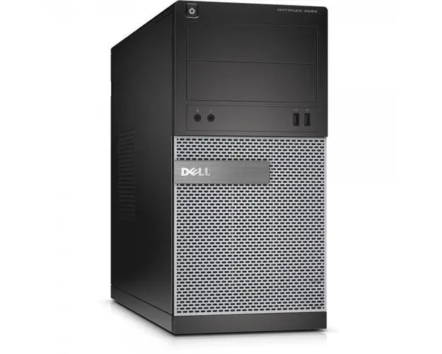 Calculator Sistem PC Refurbished DELL Optiplex 3020 Tower, Intel Core i3-4130 3.40GHz, 4GB DDR3, 500GB SATA, DVD-RW (Negru)