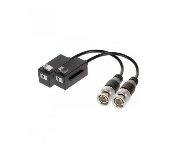 Video balun, pasiv, pentru camere de supraveghere, analogice, pe cablu utp, 8MB, 4K, HDCVI/TVI/AHD/CVBS, PFM800-4K, Dahua