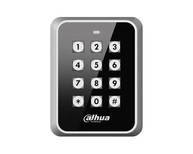 Cititor de proximitate RFID cu tastatura, Vandalproof, 125 KHz, watch dog, Dahua
