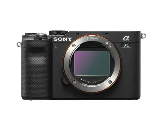 Aparat foto mirrorless Sony Alpha A7C, 24.2MP, Full-Frame, 4K, Body, Negru