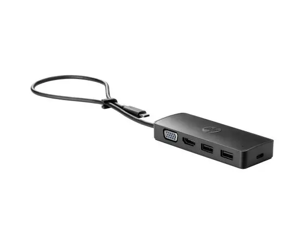 Docking station HP Travel Hub G2, USB-C (Negru)