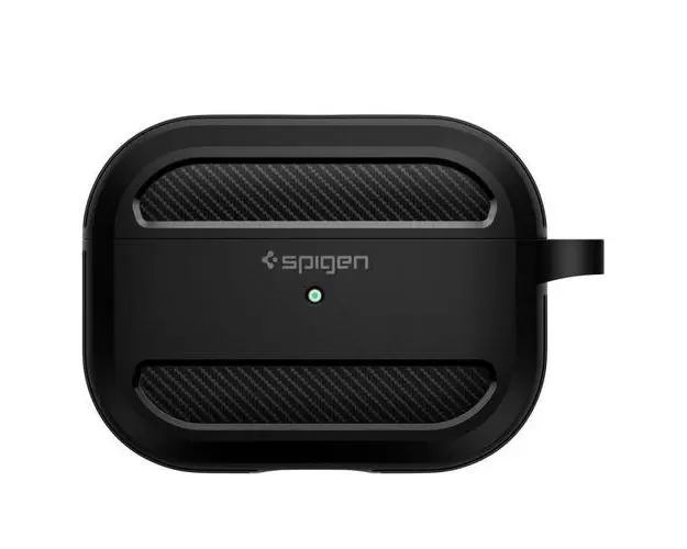 Carcasa Spigen Rugged Armor Apple AirPods Pro Matte Black